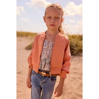 Chlapecká mikina Dětská mikina Mayoral 3456.6E.Mini.PPY2 oranžová 20X, vel. 104