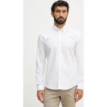 Pánská košile Bavlněná košile BOSS H-ROAN-BD-E-C1-261 50555944 bílá 00X, vel. XXL