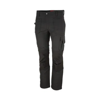 montérky Pracovní kalhoty EREBOS WP - zeleno/černé: Černá 44