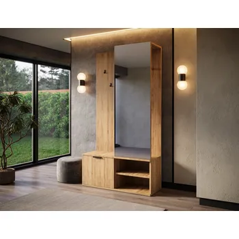 Předsíňová stěna Předsíňová stěna Oturra Barva korpusu: Dub - Artisan