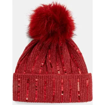 Čepice Dětská čepice United Colors of Benetton 65W8CA02X.G.Seasonal červená 33X, vel. 54