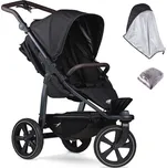 Kočárek TFK mono2 stroller - air chamber wheel včetně doplňků, black