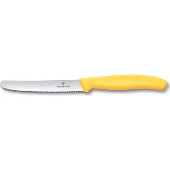 Kuchyňský nůž Nůž na rajčata Victorinox 11cm Barva: žlutá/oranžová