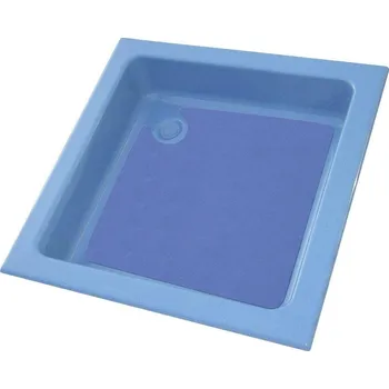 Sprchová vanička VÁGNER POOL Sprchová vanička 90x90 cm, modrá/modrá vp-98RV-N