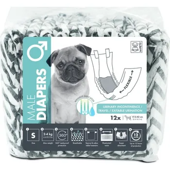 toaleta pro psa M-Pets Diapers pleny pro psy S