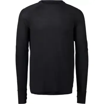 cyklistický dres POC Transit Ms Light Merino Jersey pánský dres dlouhý rukáv Uranium Black vel. XL
