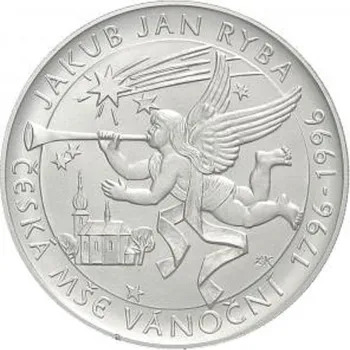 Česká republika. 200 Kč 1996. Česká mše vánoční Jakuba Jana Ryby. Běžná kvalita.