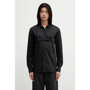 Dámská košile Bavlněná košile Heliot Emil, S, černá, 99X