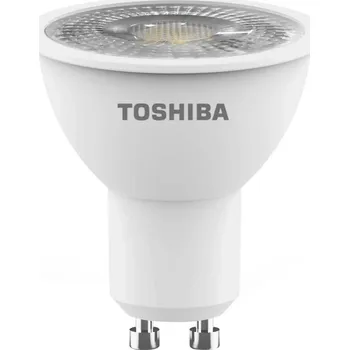 Žárovka LED žárovka LED Halogen GU10 4W = 50W 345lm 6500K Studená Reflektor Punktowy TOSHIBA