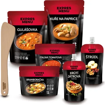 Hotové jídlo EXPRES MENU Výběr TOP dobrot mini 2100 g