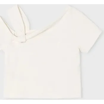 Dívčí tričko Dětské tričko Mayoral 3017.6K.Mini.PPY2 bílá 00X, vel. 98
