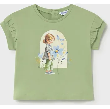 Chlapecké tričko Dětské tričko Mayoral 1080.4E.Baby.PPY2 zelená 77X, vel. 74