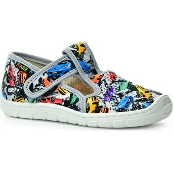 Dívčí bačkory Fare 5102465 šedé barefoot bačkory Velikost boty (EU): 26, Vnitřní délka boty: 172, Vnitřní šířka boty: 73