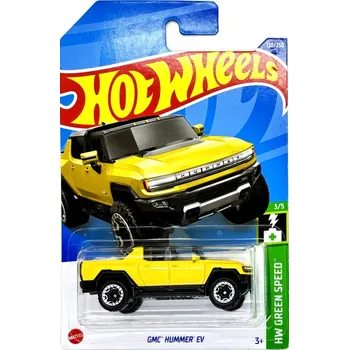 Dětské zboží HOT WHEELS - GMC Hummer EV Yellow (F4)