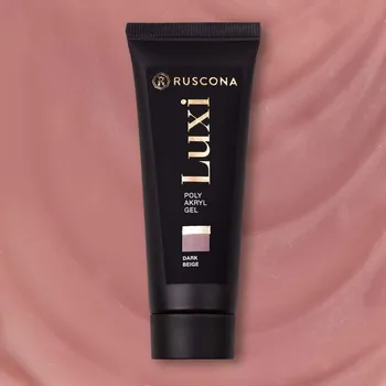 Lak na nehty RUSCONA UV gel na nehty LUXI DARK BEIGE 50 g