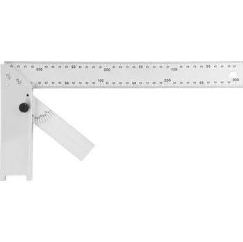 Úhloměr Strend Pro 2160674 Úhelník DY-5030 - 350 mm, Alu, s úhloměrem
