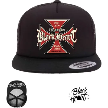 Kšiltovka Kšiltovka BLACK HEART CROSS 1