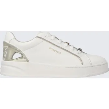 Dámské tenisky Dámské tenisky PINKO IRIS 01 SS0131P001ZX8 bílozlaté Velikost: 35