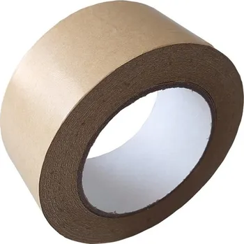 Lepicí páska CleverPack Lepicí papírová páska Hot Melt 50mm x 50m, VOSKOVANÁ