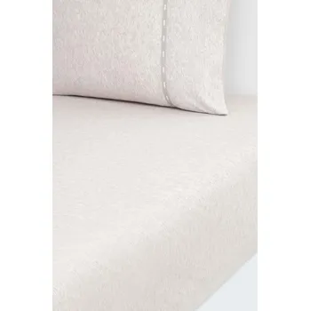 Prostěradlo Prostěradlo s gumou BOSS 160 x 200 cm 1024925 béžová 12X