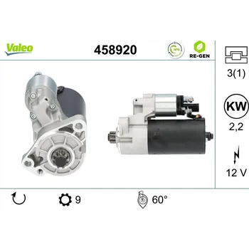Startér Startér VALEO 458920