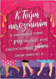 Blahopřání s textem K narozeninám WOO HOO Hrací, Albi