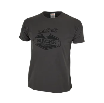 Pánská móda Pánské tričko PREDATOR Machr Tool, šedé: Šedá 2XL