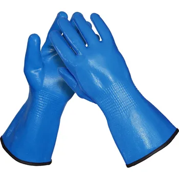 Drogerie Nitrilové protiřezné, tepelně odolné do 100°C a voděodolné rukavice Nitrillo: 11