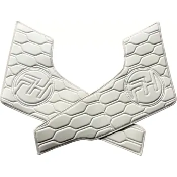 Ochranný autopotah Dveřní panely VOLVO FH4 a FH5 Logo FH - béžové, modré prošívání