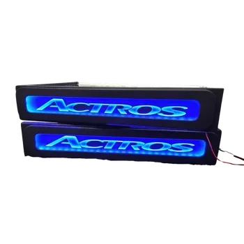 Ochranný autopotah Podsvícená základna sedadla Mercedes ACTROS- nápis Actros + modré podsvícení