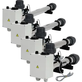 Ohřev bazénu VÁGNER POOL Topení EOVk-6, 6 kW 400 V, nerez, s el průtokovou klapkou vp-5801706