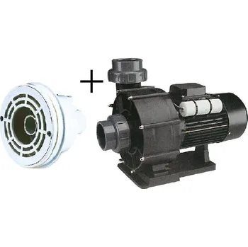Bazénový protiproud VÁGNER POOL Pumpa 66 m3/h, 230 V, 2,2 kW+hlavice protiproudu(tryska 40 mm+sání) vp-30120082