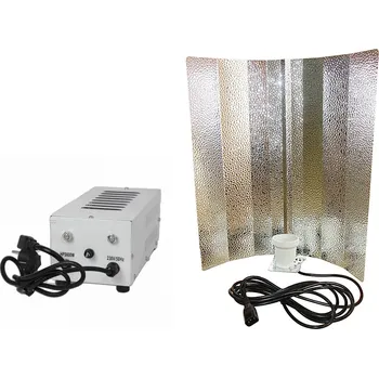 LED osvětlení Hobby komplet kit Xtrasun 600 W elektromagnetický předřadník + Hammer stínidlo s 5 m kabelem a konektorem IEC Plug&Play