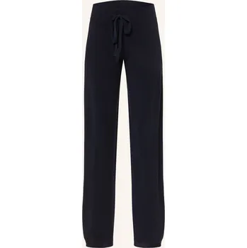 Black Palms Dámské Úpletové Kalhoty Cashi S Kašmírem, tmavě...