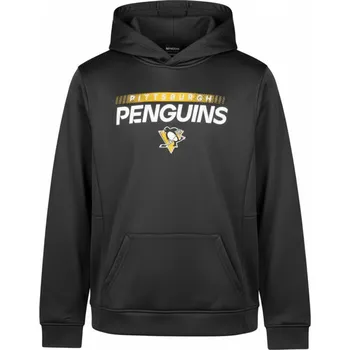 Chlapecká mikina Outerstuff Dětská mikina Pittsburgh Penguins NHL Authentic Pro Hood Po Hoodie Velikost: Dětské S (6 - 9 let)