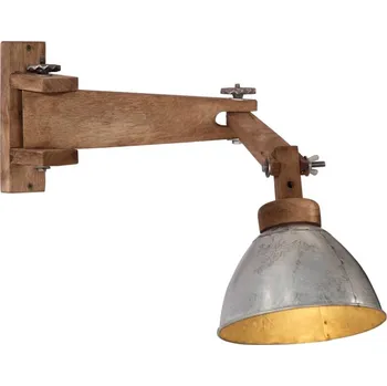 Nástěnné svítidlo vidaXL Nástěnná lampa 25 W E27 [371909] Barva: vintage stříbrná
