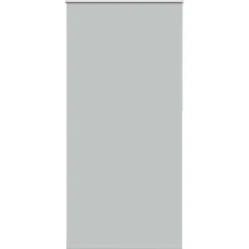 Stavební výplň vidaXL Roleta zatemňovací šířka látky 85,7 cm polyester [4011984] Barva: světle šedá