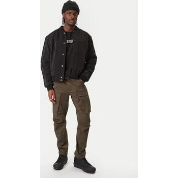 Pánské kalhoty G-Star Raw Kalhoty z materiálu Rovic D02190 5126 1260 Khaki Regular Fit 35_34