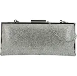 Luxusní dámská plesová kabelka Moon Iballa, stříbrná