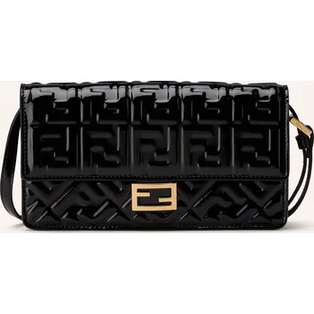 Kabelka Fendi Dámská Peněženka Baguette Na Zavěšení, černá / zlatá,...