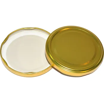 Bioflower - Víčko se závitem TO82 (ZLATÉ) na med