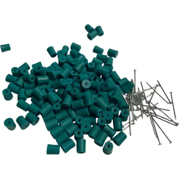 BE-EQ mezerníky + hřebíčky , kónické barevné, 100 ks