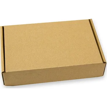 Obalový materiál Poštovní krabice papírová HNĚDÁ 25 x 20 x 5 cm - 3VVL (balení 20 ks)