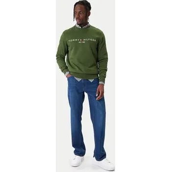 Pánská mikina Tommy Hilfiger Mikina Logo MW0MW11596 Zelená Regular Fit L