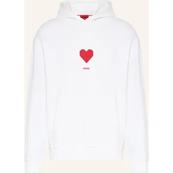 Pánská mikina Hugo Pánská Mikina Dalentinos, bílá, S