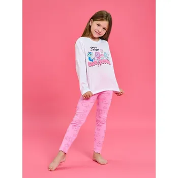 Dívčí spodní prádlo Sinsay - Dvoudílné pyžamo Gabby's Dollhouse - bílá - 424EV-00X - 424EV-00X-116