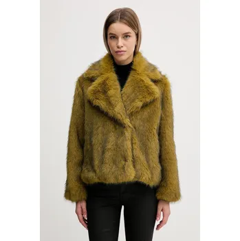 Dámský kabát Kabát Sisley 22RHLN067 zelená 77X, vel. 40