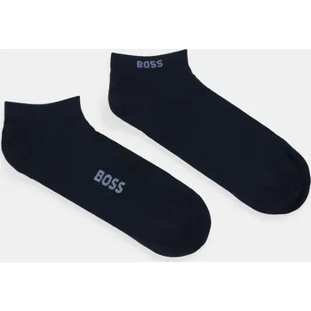 Pánské ponožky Ponožky BOSS 2P AS Logo Bamboo 2-pack 50538188 námořnická modř 59X, vel. 39-42