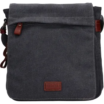 Pánská aktovka Pánská taška přes rameno Fagola Lyon - modro-šedá