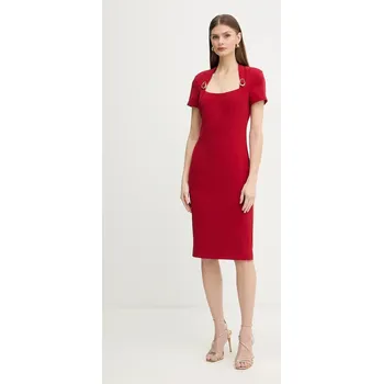 Dámské šaty Šaty Marciano by Guess ZAIRA 6RGK12.7357A červená 33X, vel. 40